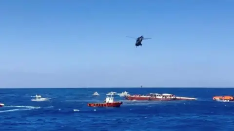 Eight killed and others missing after ferry capsizes off northern Cyprus