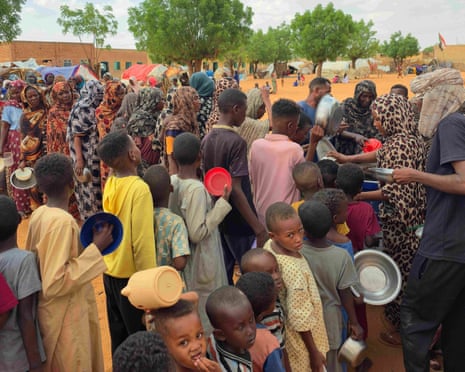 People fleeing Sudan civil war face ‘dire and deteriorating’ conditions in refuge city