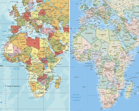 UN votes to adopt new world map that shows Africa’s true scale