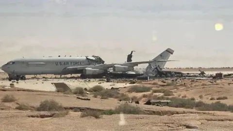 Photos show widespread damage at US sites from Iranian attacks